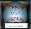 Autographed Baseball Ichiro Suzuki Mill Creek COA (Seattle Mariners)