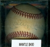 Autographed Baseball Mickey Mantle PSA/DNA (New York Yankees)