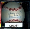 Autographed Baseball Frank Robinson-HOF 82-GAI (Baltimore Orioles)