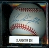 Autographed Baseball Enos Slaughter-GAI (St. Louis Cardinals)