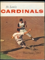 1963 St. Louis Cardinals Yearbook (St. Louis Cardinals)
