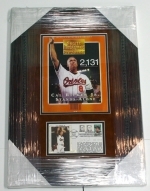 Cal Ripken Jr. - Autographed Cachet  kiosk (Orioles)