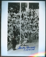Sandy Amoros Autographed 8x10 (Brooklyn Dodgers)