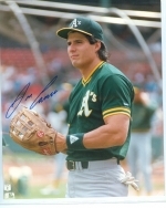 Jose Canseco Autogrpahed 8 x 10 (Oakland Athletics)