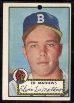 Eddie Mathews RC (Boston Braves)