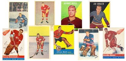 1948 - 1959 Hockey Cards