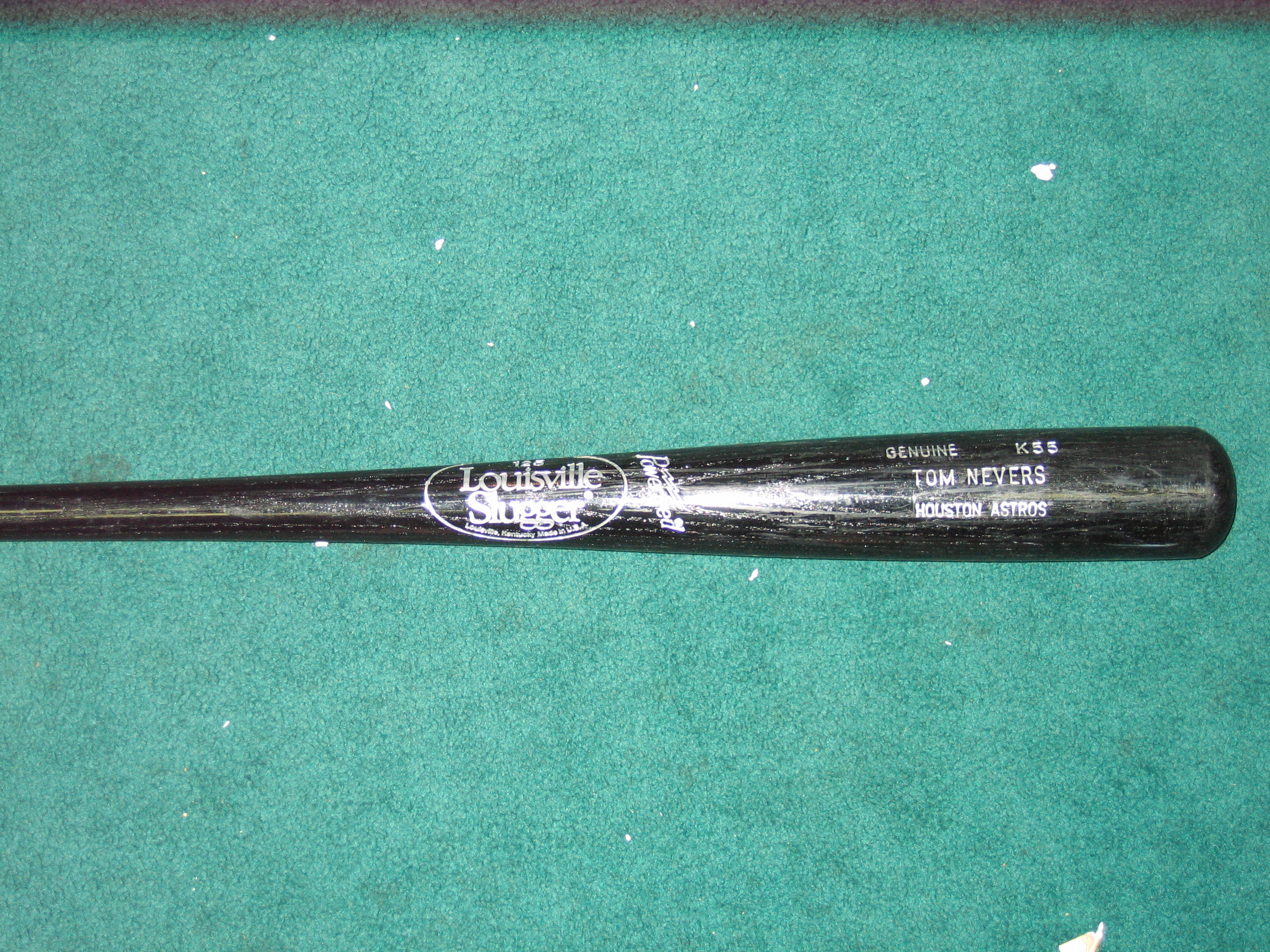 Tom Nevers Game Used Bat (Houston Astros)