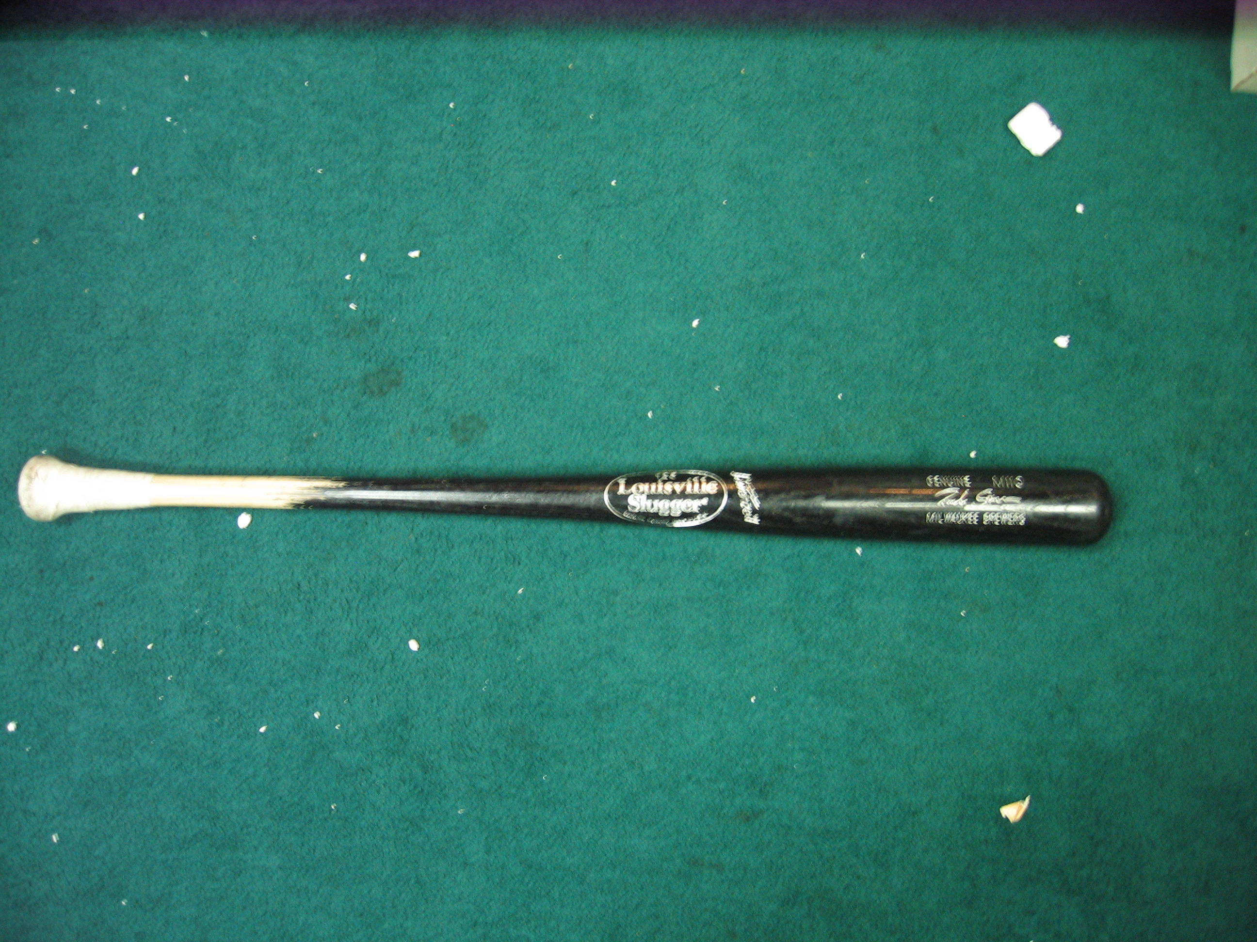 Richie Sexson Game Used Bat (Milwaukee Brewers)