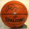 Andrew Bynum- Autographed Basketball- UDA (Los Angeles Lakers)
