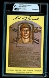 Edd Roush HOF Auto Postcard (Chicago White Sox)