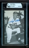 Walt Alston Autographed Postcard (Los Angeles)