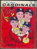 1961 St. Louis Cardinals Yearbook (St. Louis Cardinals)