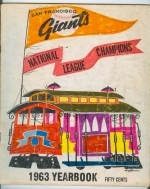 1963 San Francisco Giants Yearbook (San Francisco Giants)