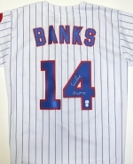 Ernie Banks Autographed Jersey (Chicago Cubs)