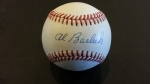 Al Barlick Autographed Baseball PSA/DNA (Umpire)