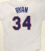 Nolan Ryan Autographed Jersey (Texas Rangers)