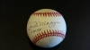 Joe DiMaggio Autographed Baseball GAI (New York Yankees)