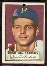 Clem Koshorek (Pittsburgh Pirates)