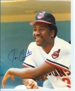 Joe Carter Autographed 8x10 (Cleveland Indians)