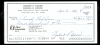 Bobby Doerr Signed Check (Boston Red Sox)