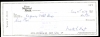 Waite Hoyt Signed Check (Pittsburg Pirates)