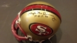 Hugh McElhenny Autographed Mini Helmet (49ers)