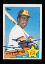 Tony Gwynn AS Autographed Card (San Diego Padres)