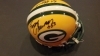 Fuzzy Thurston / Bob Skoronski Autographed Mini Helmet (Green Bay Packers)